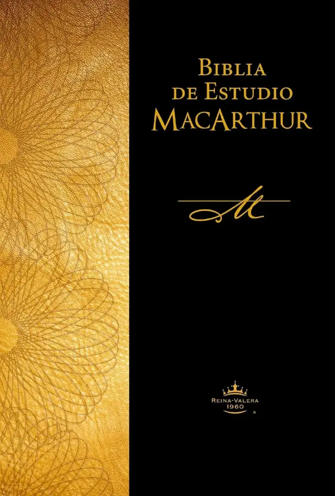 Biblia de estudio MacArthur RVR60 Pasta dura